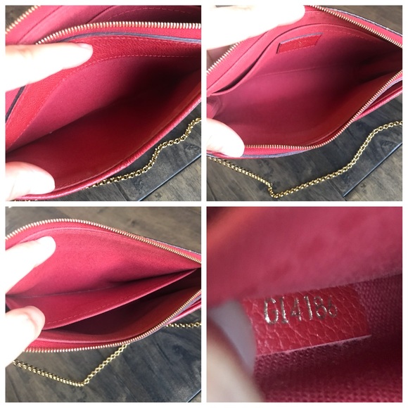 💯 Auth Louis Vuitton Pallas Clutch Cross body - Picture 6 of 8